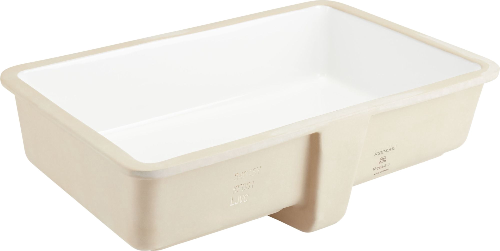 Open Box Signature Hardware 455857 Destin 23" Vitreous China Undermount Bathroom Sink