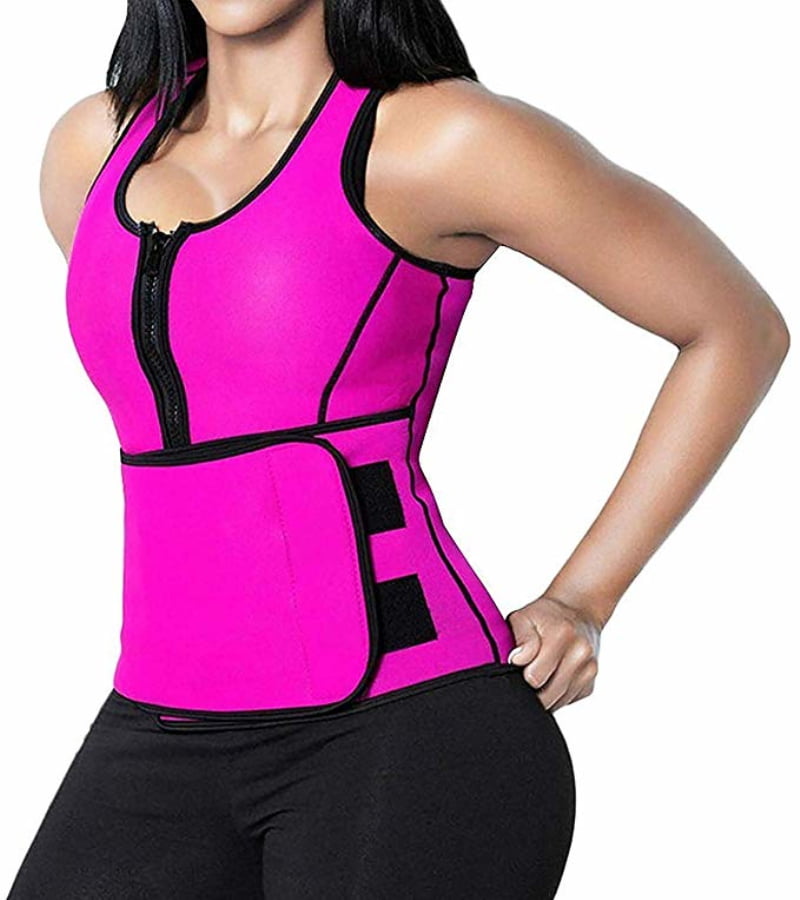 Women Waist Trainer Vest Gym Slimming Adjustable Sauna Sweat Belt Body Shaper