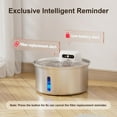 thumbnail image 5 of Upgraded Wireless Smart Stainless Steel Dog & Cat Water Fountain, 108-oz, 5 of 5