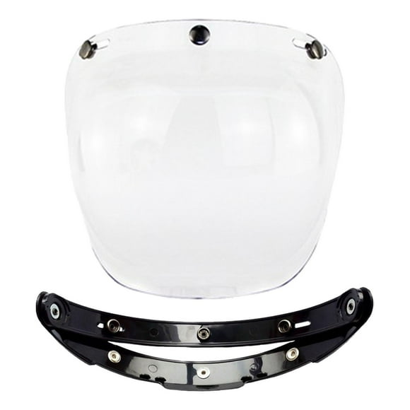 de lente de 3 viseras a prueba , de lente abatible hacia arriba para cicleta abierta Visor de lente , Cro Claro shamjiam visera de burbuja de motocicleta