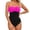 Pink, variant on HNMKIU One-Piece Swimsuit for Women Versatile Two-Way Backless Adjustable Detachable Straps Control Triangle Bottom Resort Bathing Suit One-Piece Army Green_001,L