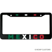 MCMP Mexico Flag Mexican Pride Aluminum Car License Plate Frame