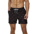 thumbnail image 2 of Sodopo Quick Dry Mens Swim Trunks, Men’s and Big Men’s 8" Printed Board Swim Shorts,up to Size 4XL, 2 of 4
