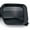 All Black, variant on Womens Polarized Mod Rectangle Minimal Vintage Vibe Hipster Sunglasses All Black