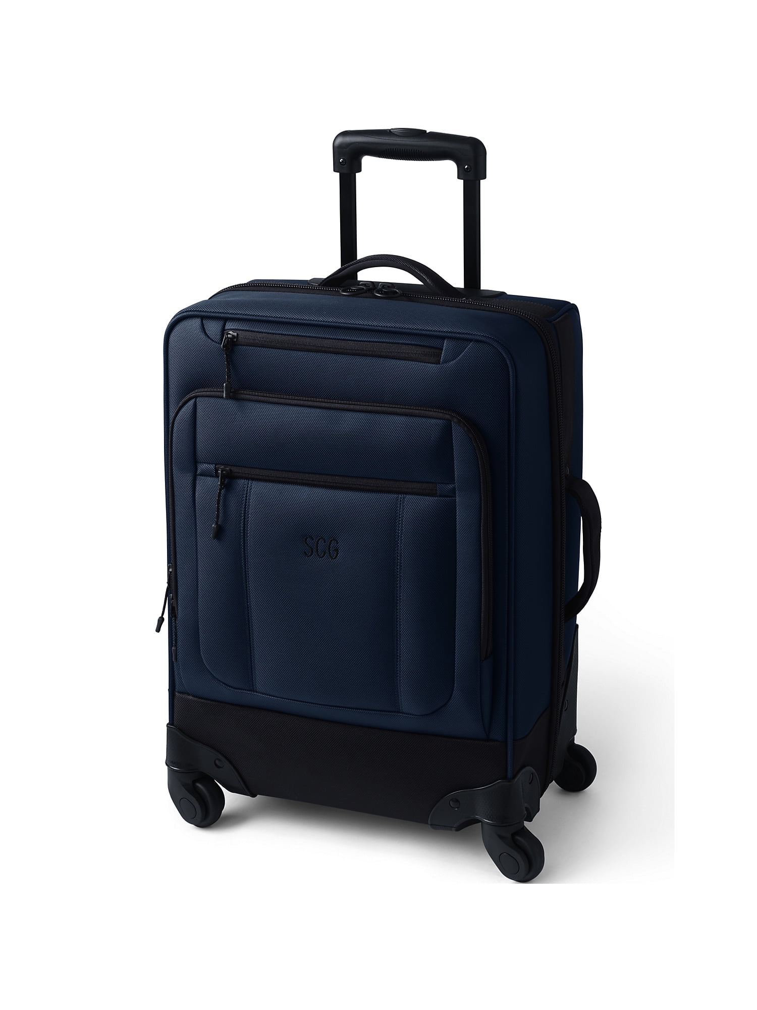 Lands' End Travel Carry On Rolling Luggage Bag