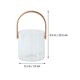 thumbnail image 1 of Ice Container Glass Ice Cube Bucket Indoor Outdoor Decorations Transparent Glass Material Fruit Bowl 1Set, 1 of 4