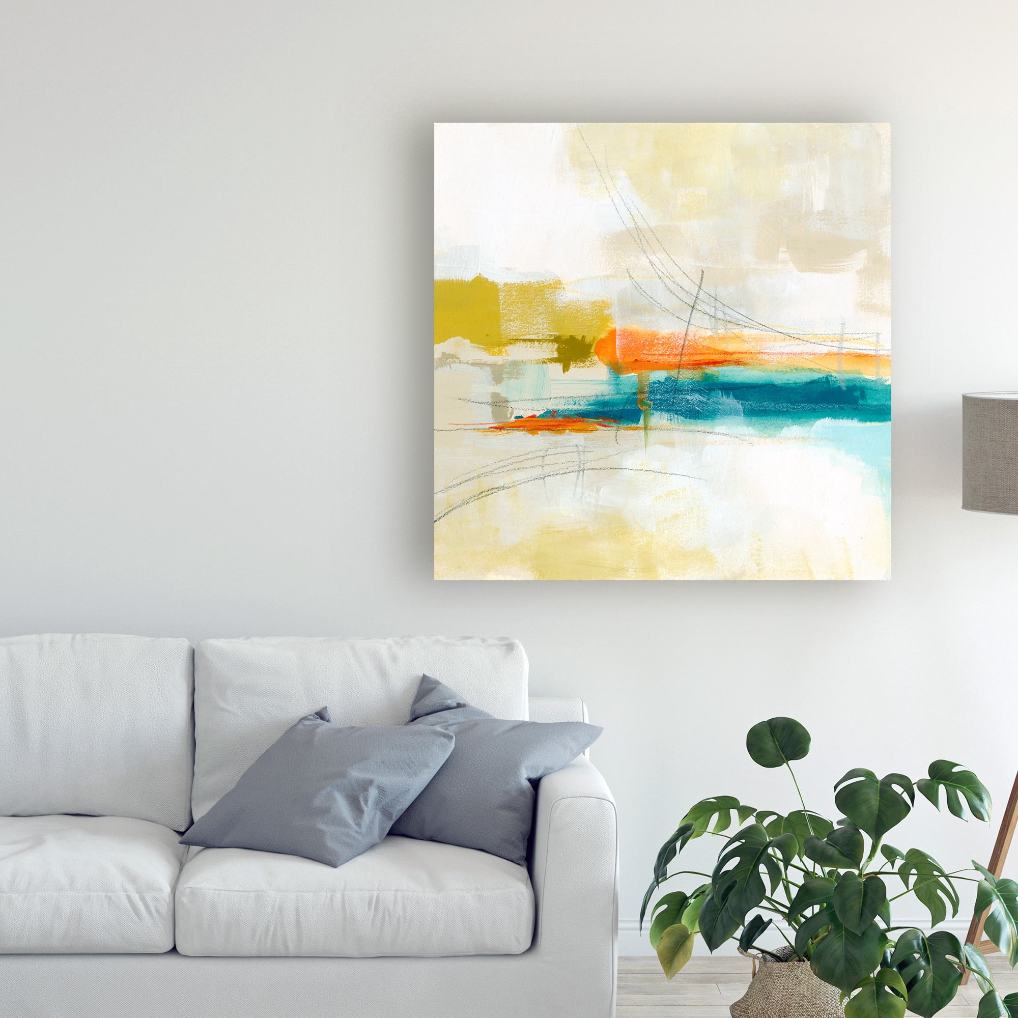 Trademark Fine Art 'Atmospheric V' Canvas Art by June Erica Vess