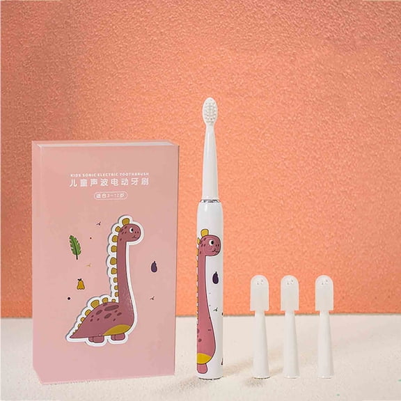 Cepillo de dientes eléctrico para niños, recargable, de nailon, con cerdas suaves, totalmente automático, para estudiantes.