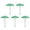 Green, variant on 10 Inch Diam Plant Umbrella, Outdoor UV Protection Plant Shade, Mini Parasol Provides Shade to Defend Plants from Blazing Sun, Windproof Sunshade for Garden Balcony Patio Plants