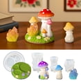 thumbnail image 2 of Pack of 4 Multifuntional Mushroom Shape Silicone Mold for Ornaments Festival Home Decorating and Creative Gift Ideas, 2 of 8
