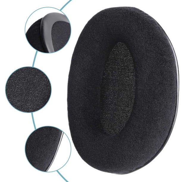 Almohadillas para auriculares Kuymtek tela terciopelo Kingston HSCD segunda generación