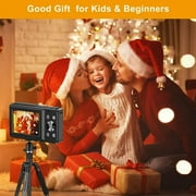 Melcam 1080P Digital Camera 44MP 16X Zoom with 32GB Card, Compact Point and Shoot Camera for Teens Students