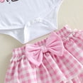 thumbnail image 6 of My First Easter Baby Girl Outfit Easter Baby Girl Outfit Romper Floral Tutu Skirt with Headband Girl Baby Dress, 6 of 8