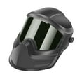 thumbnail image 3 of Casco de soldadura Hamlet antisalpicaduras para soldar, cortar y esmerilar, resistente al polvo, cómodo, ajustable, de cara completa. Verde oscuro, 3 of 8