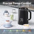 thumbnail image 3 of Electric Kettle - ZHUODIKE - Adjustable Temperature - 1.7L - Fast Boiling - Stainless Steel, 3 of 4
