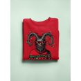 thumbnail image 3 of Don't Kramp My Style Sweater Dark Humor Christmas Tee Women's Sweatshirt, 3 of 4