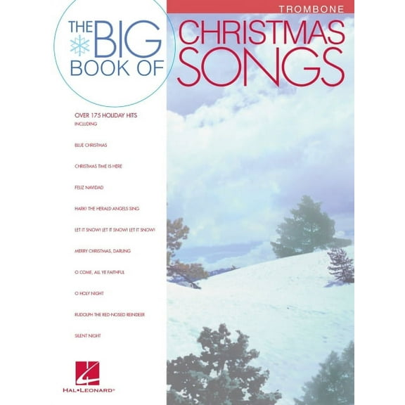 Big Book of Christmas Songs: Big Book of Christmas Songs for Trombone (Paperback)