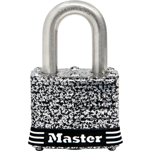 MASTER LOCK CO 3SSKADHC 1-1/2" Stainless Steel Laminated Padlock