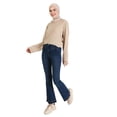 thumbnail image 2 of Flared Denim Trousers Blue, 2 of 5