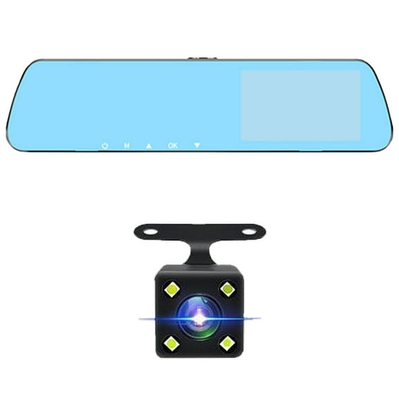 Auto Front Dashboards Camera Full Clearly Video Capturing 3.5inch Monitors 24Hours Parking Modes for Daily Commuters