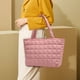 thumbnail image 5 of Bolso de mano acolchado para mujer | CoCopeaunt Bolso de hombro de nailon acolchado ligero | Bolso grande con cremallera y hebilla | Forro de poliéster | Lavable a máquina | 1 Paquete, 5 of 5