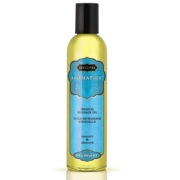 Kama Sutra Aromatic Sensual Massage Oil Serenity 8 fl oz, 8 Fluid Ounce