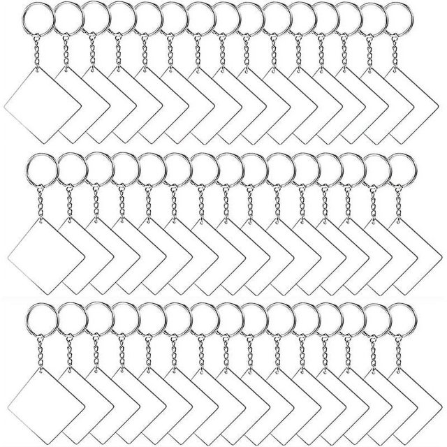 Kit de Adornos Acrílicos YONGSHENG 90/120 Uds. Blanco con Discos Acrílicos