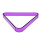 thumbnail image 5 of Mesa de billar resistente, soporte deportivo de 8 bolas, soporte triangular de plástico para billar Púrpura, 5 of 6