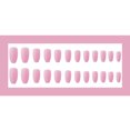 thumbnail image 2 of Uñas postizas HUOGUO, rosa claro mate, de larga duración, 2 of 5