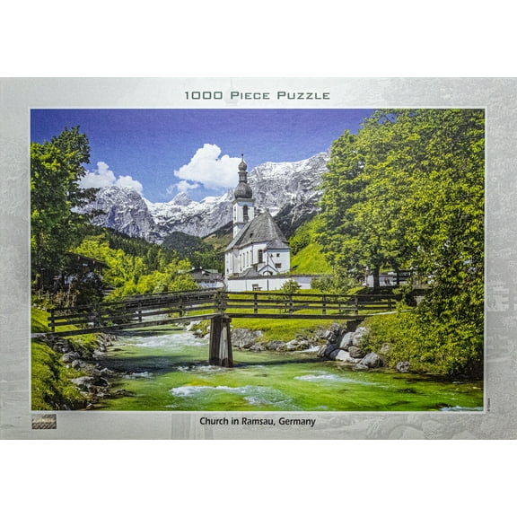 Tomax Jigsaw Puzzle - Church in Ramasu, Germany (1000 Pieces)