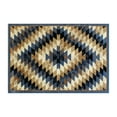 thumbnail image 7 of Flash Furniture Teagan Rectangular Southwestern Black, Beige, Blue Area Rug, 5' x 7', 7 of 7