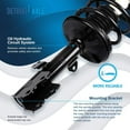 thumbnail image 5 of Detroit Axle - Front Struts for 2004-2009 Toyota Prius Complete 2 Struts w/Coil Spring 2005 2006 2007 2008 Replacement Quick Install Ready Struts Assembly, 5 of 7