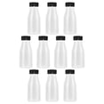 thumbnail image 3 of 10pcs Milk Bottles with Lids Thickened Yogurt Bottles Multipurpose Beverage Bottles, 3 of 5
