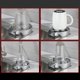 thumbnail image 3 of Lavadora automática de vasos de vidrio, barra de enjuague, jarra de vidrio, enjuagador para cerveza, limpiador de café, enjuague de vidrio en aerosol, accesorio para fregadero de cocina kaili Sencillez, 3 of 5
