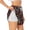 White, variant on Vintage Gaming Printed 2 in 1 Women's Workout Shorts for Athletic Gym Running Shorts with Phone Pockets-