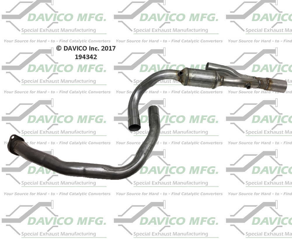 Davico Mfg 194342 Direct-Fit Catalytic Converter
