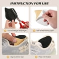2 Pairs Shoe Heel Inserts SelfAdhesive Heel Inserts Men Women Comfortable Heel Grips for Shoes