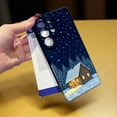 thumbnail image 5 of SKLYDDI Multicolor Snowy Woods Cabin for Galaxy A31 Case - Serene Winter Night Textured Elements, TPU, Aesthetic Cute, 5 of 7