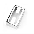 thumbnail image 4 of Copper H Shaped Humbucker Pickup Cover for Electric Guitar (Silver), 4 of 4