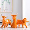 thumbnail image 4 of Creative Cattle Decor Chic Cattle Adornment Desktop Ox Ornament for Home, 4 of 8