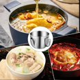 thumbnail image 3 of Fat Separator Oil Separator - Gravy Grease Separator | Stainless Steel Grease Separator for Cooking | Kitchen Large Capacity Oil Separator | 1.2L Household Grease Separator for Frying Oil, 3 of 7