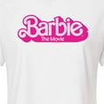 thumbnail image 3 of Barbie The Movie - Movie Logo  - Juniors Cropped Cotton Blend T-Shirt, 3 of 5