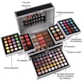 thumbnail image 4 of Set de regalo de maquillaje CHARMCODE todo en uno con sombra de ojos y lápiz labial, 4 of 7