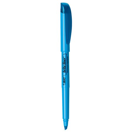 BIC Brite Liner Highlighters, Chisel Tip, Assorted Colors, 5 Count - Image 9