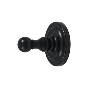 

Deltana R2009 R Series Single Robe Hook - Black