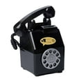 thumbnail image 3 of Alcancía con forma de teléfono retro, figura de alcancía, accesorios de fotografía, esfera de alcancía Negro, 3 of 9