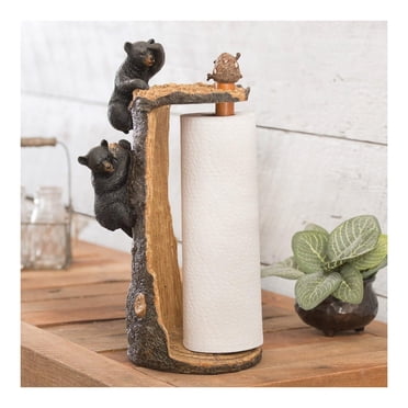 Sea Animal Paper Towel Holder - Resin Dolphin & Coral Decor For Kitchen Or Cafe