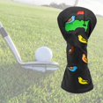 thumbnail image 4 of Deluxe Golf Wood Headcover Golfista Accesorios #1 3 5 UT PU Cuero con No. Tag , DYNWAVEMX Funda para palos de golf, 4 of 8