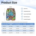 thumbnail image 2 of Game My Singing Monsters Boy's Board Shorts Teen Swim Trunks Drawstring Quick Dry Beach Shorts Summer Swimsuits with Mesh Lining and Pockets, 2 of 8