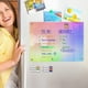 thumbnail image 5 of Puntoco Colorido Acrílico Planificador Semanal Nota Tablero De Mensajes Imán De Refrigerador Borrable Hctyu382: Estilo Magnético Pequeño (Con 6 Marcadores De Pizarra), Decoración Del Hogar, 5 of 7